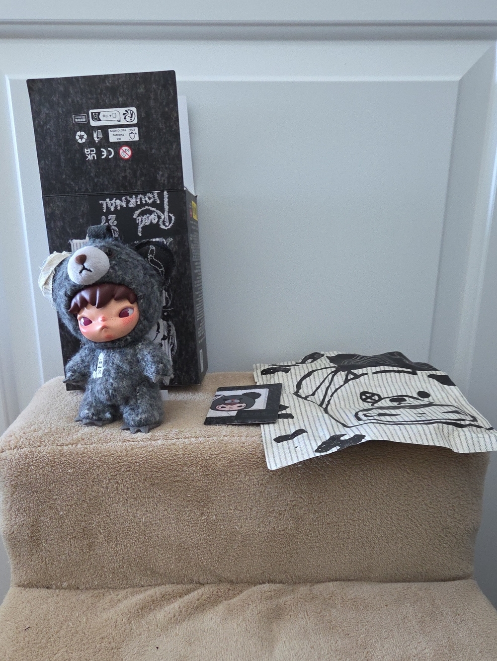POP MART Hirino Road Journal Series Plush Doll Pendant | City Dust Afloat NWT
